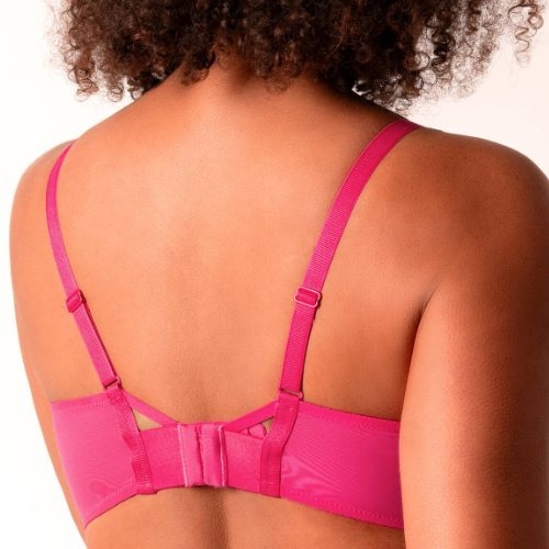Chantelle Poison rot/pink push up bh