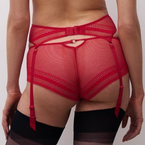 Chantelle Amor rot strumpfhalter