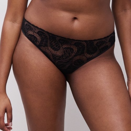 Chantelle Amor schwarz brasilianischer slip