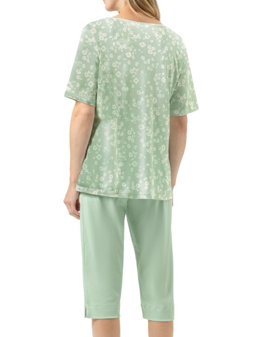 Mey Nachtmode Daisy Delight grün pyjama