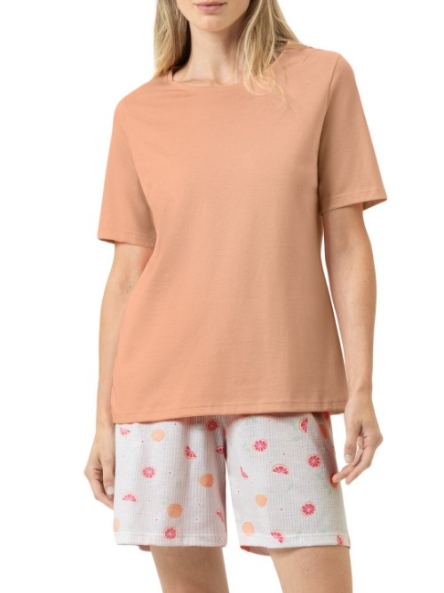 Mey Nachtmode Grapefruit Bliss pink shortama