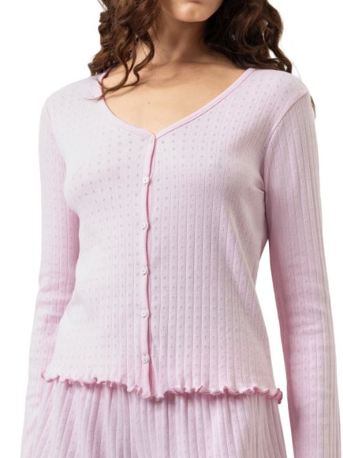 Mey Nachtmode Pointelle Dreams pink schlafshirt