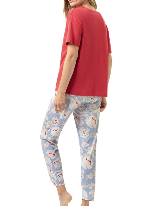 Mey Nachtmode Petal Paradise rot pyjama
