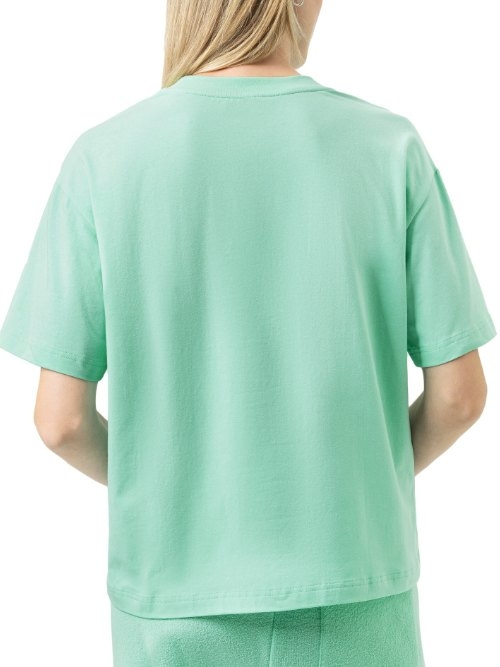 Mey Nachtmode Solid Love grün schlafshirt