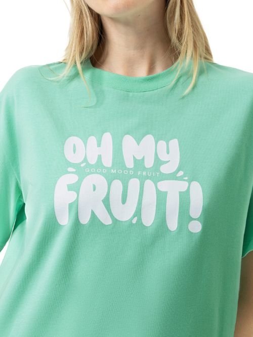 Mey Nachtmode Solid Love grün schlafshirt