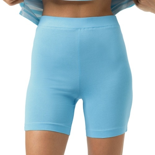 Mey Nachtmode Straight Waves blau pyjama-hose