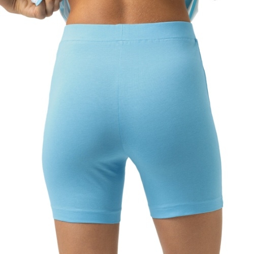 Mey Nachtmode Straight Waves blau pyjama-hose