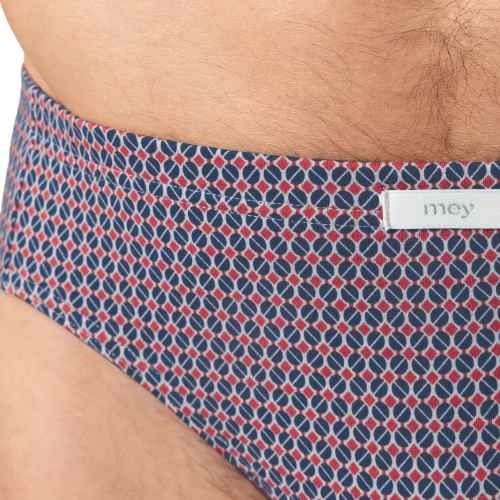 Mey Heren Blue Circle blau männer slip