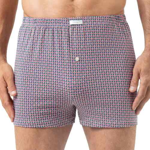 Mey Heren Blue Circle blau weite boxershort