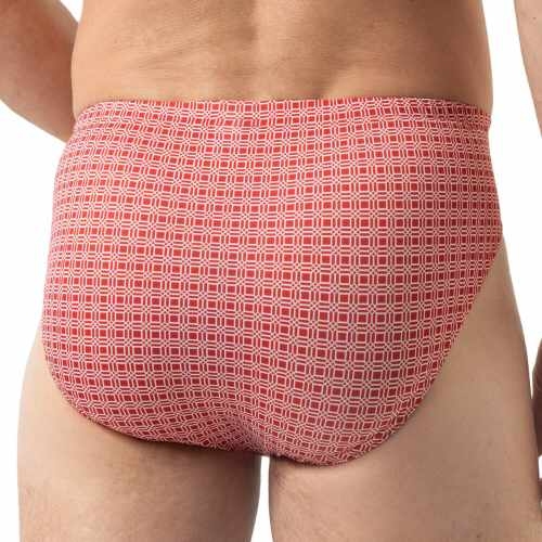 Mey Heren Coral Grid koralle männer slip