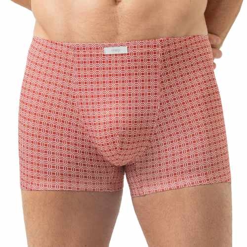 Mey Heren Coral Grid koralle boxershort