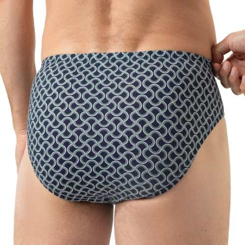 Mey Heren Curves navy-blau männer slip
