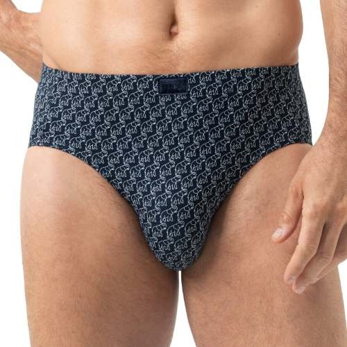 Mey Heren Elephant Walk navy-blau männer slip