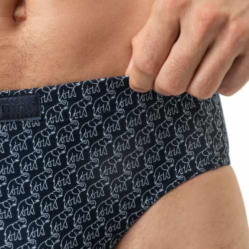 Mey Heren Elephant Walk navy-blau männer slip