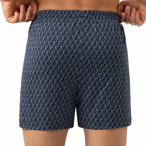 Mey Herren Elephant Walk navy-blau weite boxershort