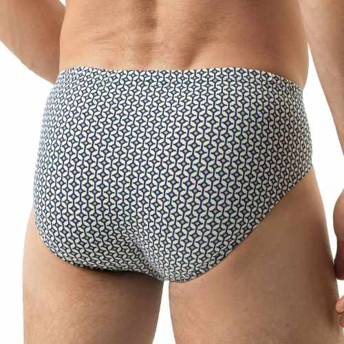 Mey Heren Lemon Weave weiß männer slip