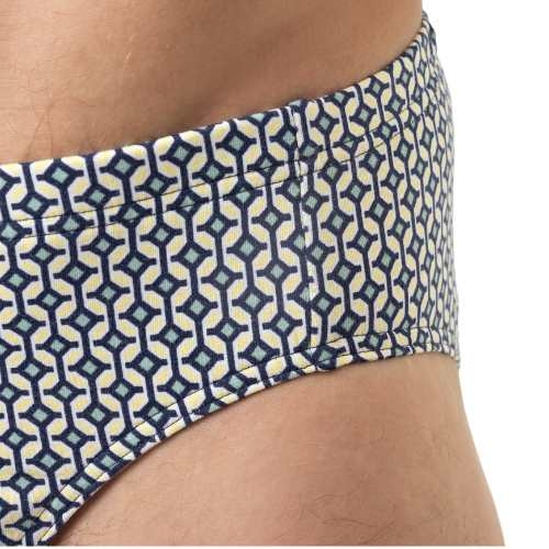 Mey Heren Lemon Weave weiß männer slip