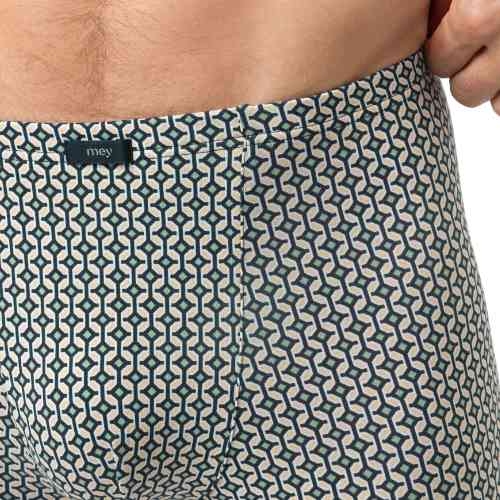 Mey Heren Lemon Weave weiß baumwoll-boxershort