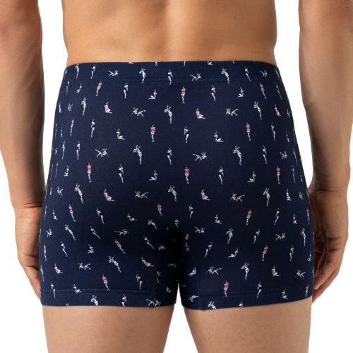 Mey Heren Pin Up Doll navy-blau baumwoll-boxershort
