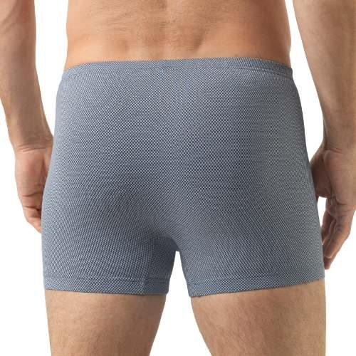 Mey Heren Micro Blue blau boxershort