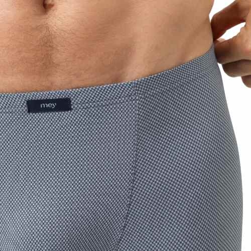 Mey Heren Micro Blue blau boxershort