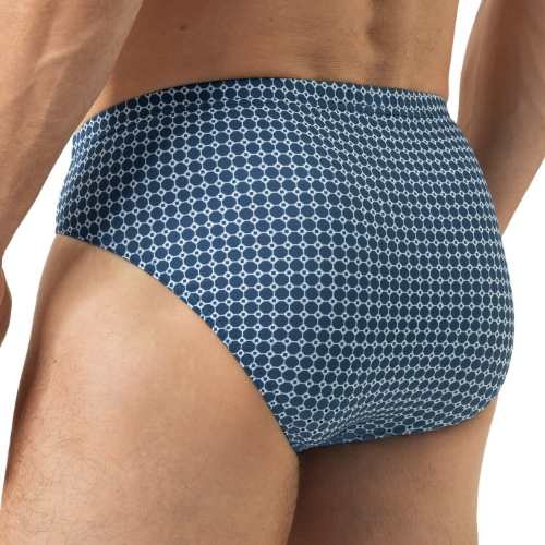 Mey Heren Simple blue blau männer slip