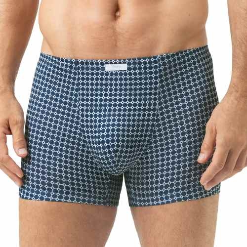 Mey Heren Simple blue blau boxershort