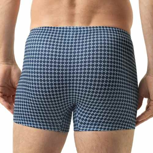 Mey Heren Simple blue blau boxershort