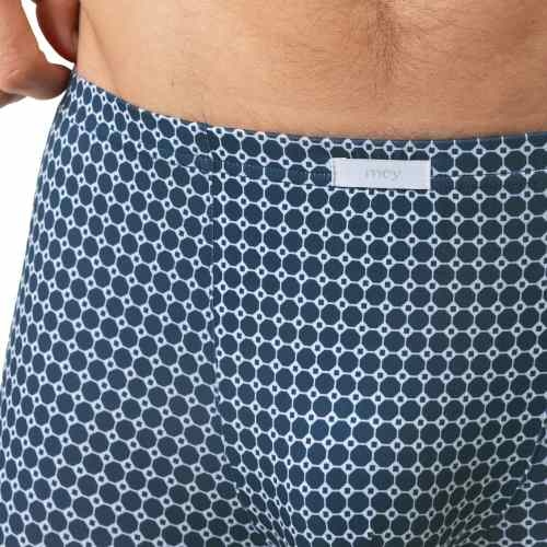 Mey Heren Simple blue blau boxershort