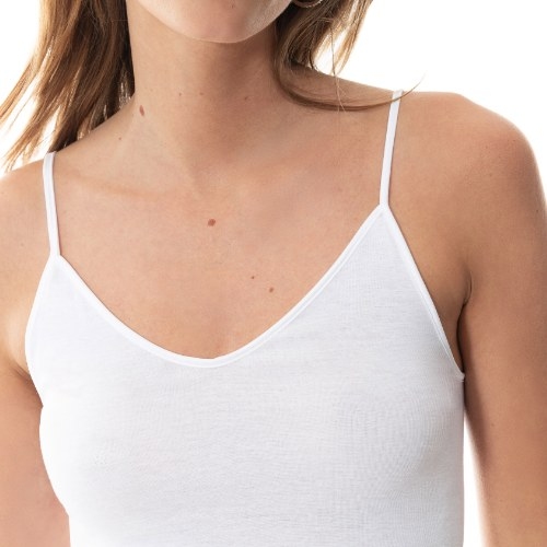 Mey Lingerie Noblesse weiß spaghetti top