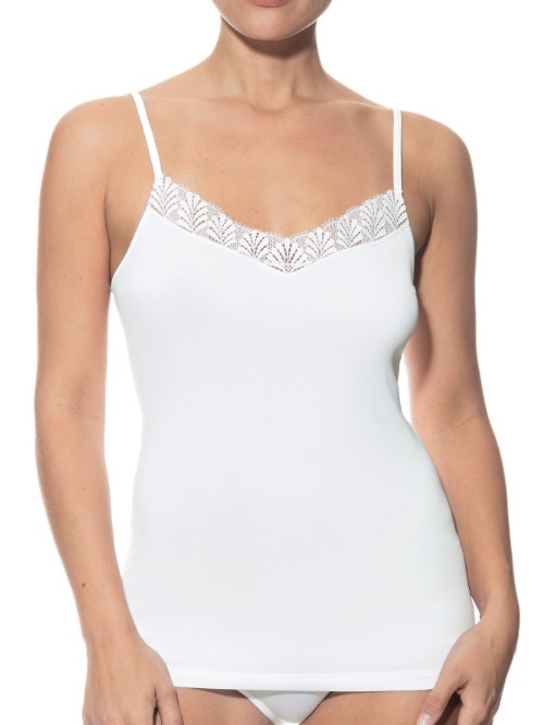 Mey Lingerie Emotion Elegance weiß spaghetti top