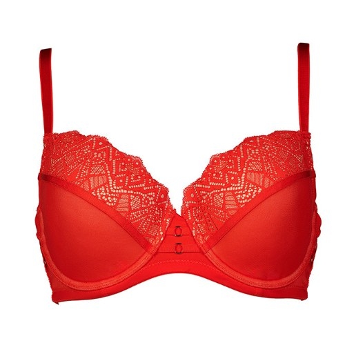 After Eden D-Cup & Up Tavienne rot vorgeformter bh