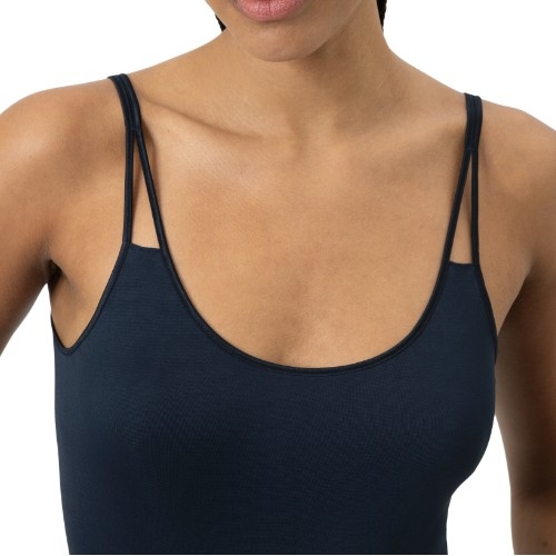 Mey Lingerie Emotion navy-blau spaghetti top