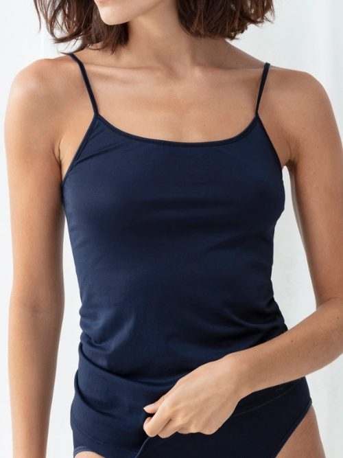 Mey Lingerie Emotion navy-blau spaghetti top