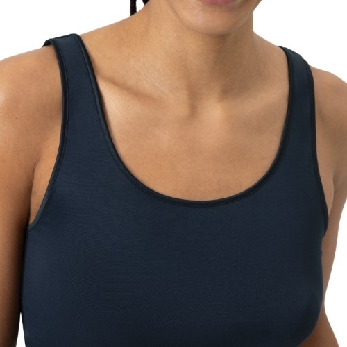 Mey Lingerie Emotion navy-blau top