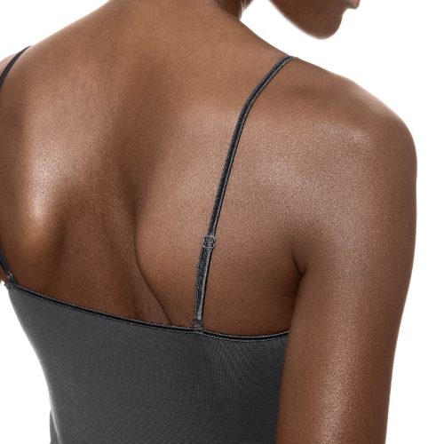 Mey Lingerie Emotion dunkegrau spaghetti top