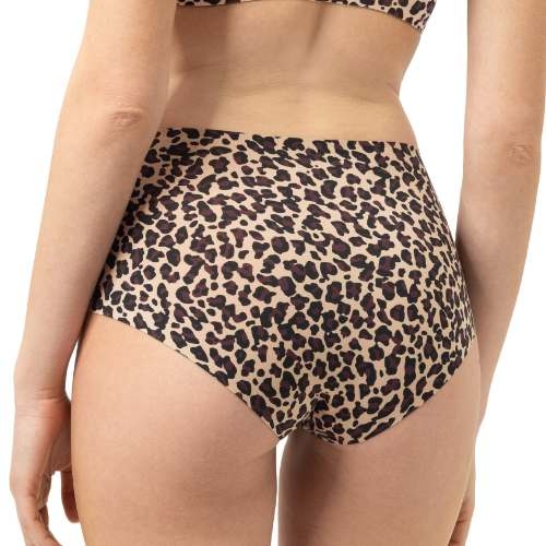 Mey Lingerie Invisibles braun/print hoher slip