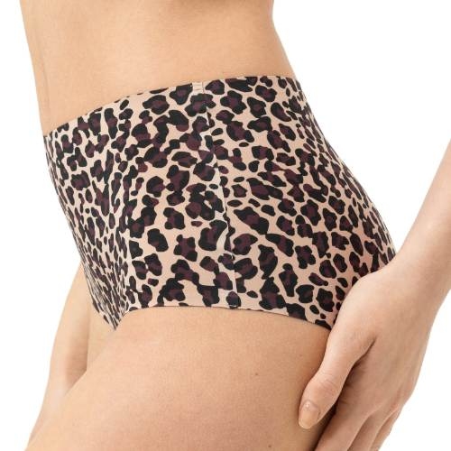Mey Lingerie Invisibles braun/print hoher slip