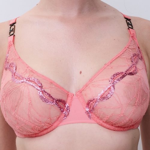 Chantelle Xtravagant pink nicht geformter bh