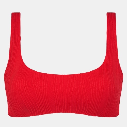 Chantelle Bademode Swim One rot unwattierter bikini bh
