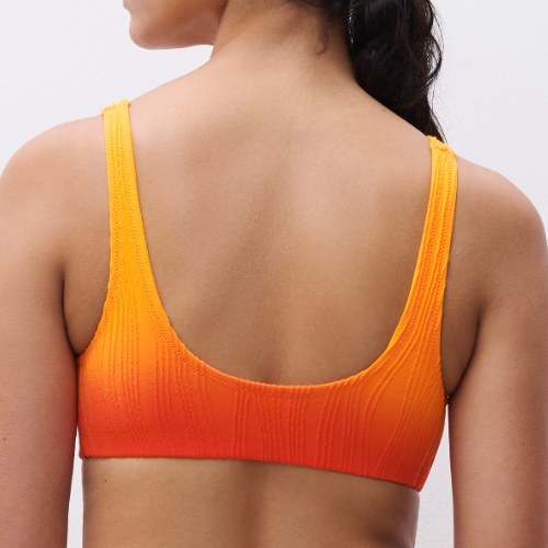 Chantelle Bademode Swim One orange unwattierter bikini bh