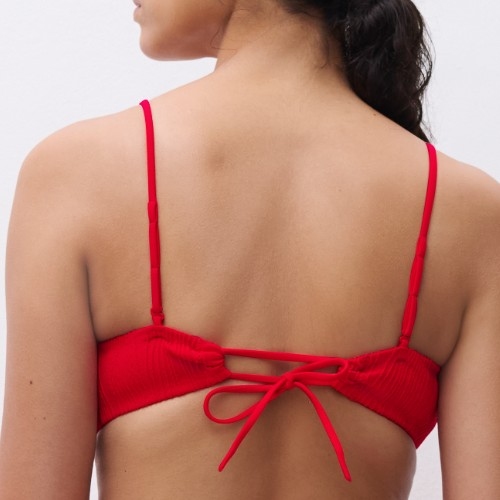 Chantelle Bademode Swim One rot unwattierter bikini bh