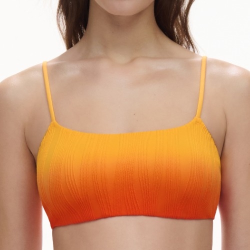 Chantelle Bademode Swim One orange unwattierter bikini bh