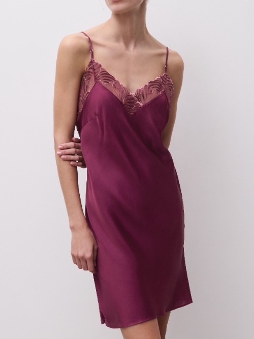 Chantelle Nachtmode Legend violett slipdress