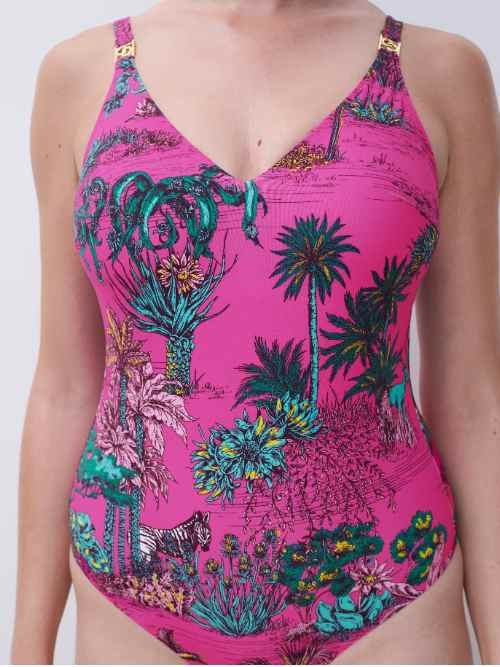 Chantelle Bademode Sauvage pink badeanzüge