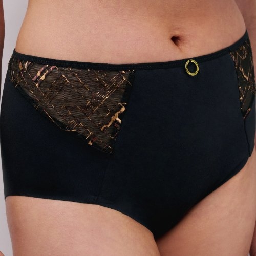 Chantelle Graphic Support schwarz hoher slip