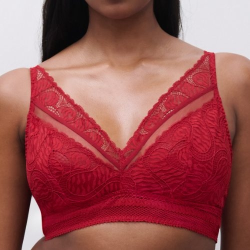 Chantelle Amor scarlet red ohne bügel bh