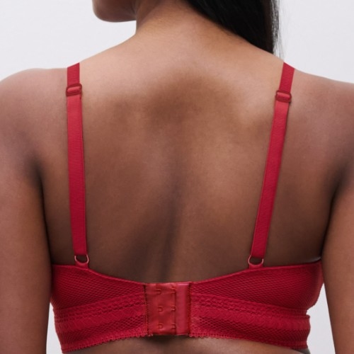 Chantelle Amor scarlet red ohne bügel bh