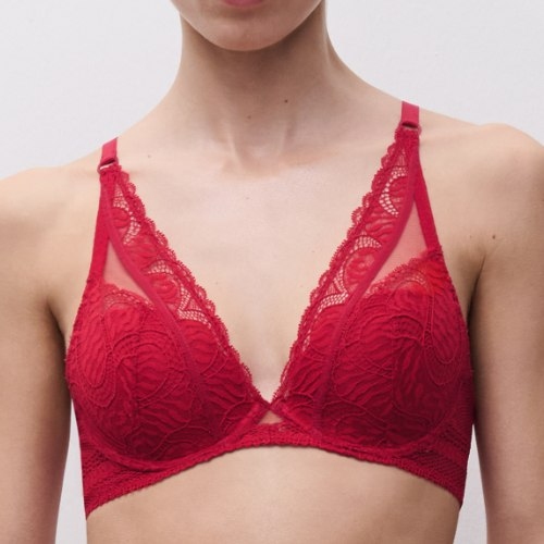 Chantelle Amor scarlet red vorgeformter bh