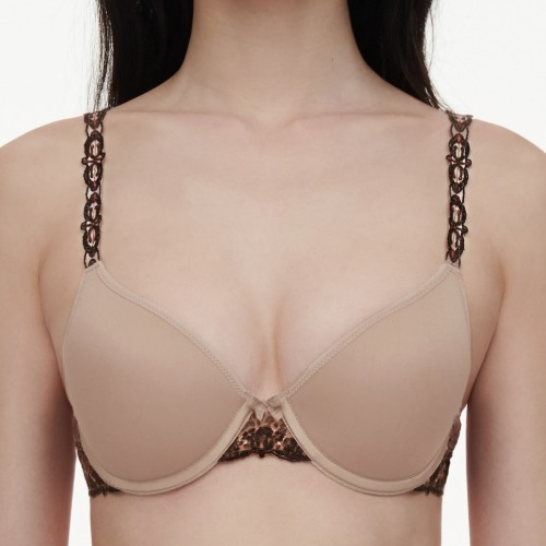 Chantelle Champ Elysees braun vorgeformter bh